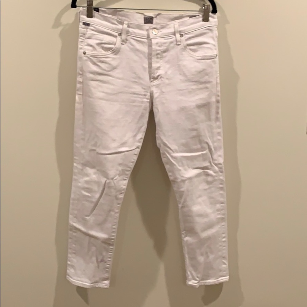 Citizens of Humanity white jeans